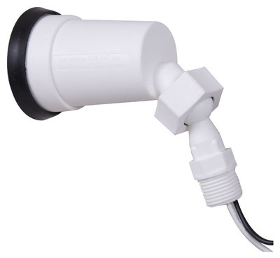 Lamp Holder, Bell, Non-Metallic, White