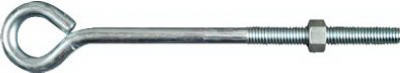 Eye Bolt, Zinc, 1/2 x 10 In.