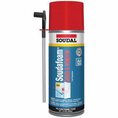SoudaFoam Door & Window Foam, Minimal Expansion, 12 oz.