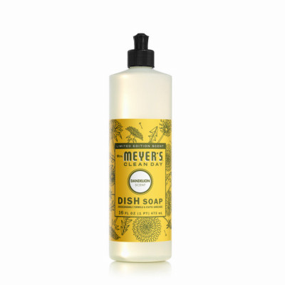 Liquid Dish Soap, Dandelion Scent, 12.5 oz.