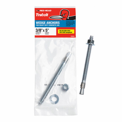 1/2" x 2-3/4" Wedge Anchor