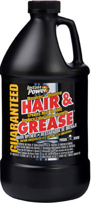 Hair & Grease Drain Opener, 2-Liter (6 pieces)