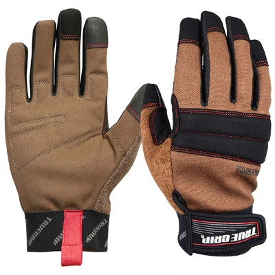 Hi-Dexterity Work Gloves, Duck Canvas, Men's XL