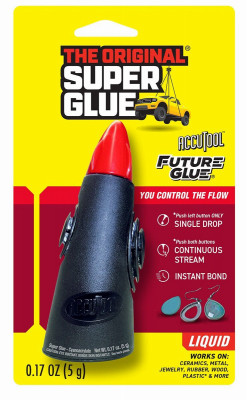 Super Glue Accutool Liquid, Clear, 5 Grams