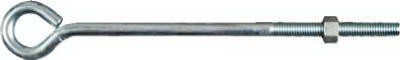 Eye Bolt, Zinc, 1/2 x 12 In.