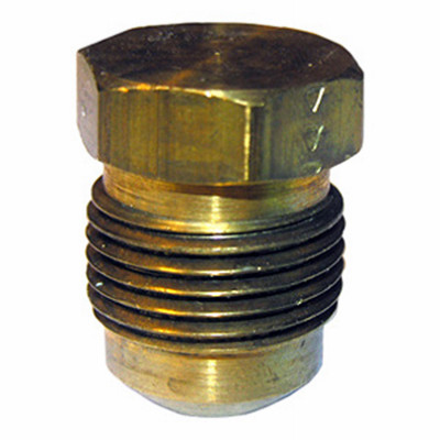 3/8 In. Brass Flare Plug