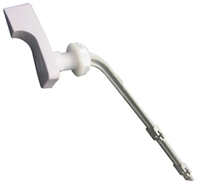 Replacement Toilet Tank Flush Lever, American Standard, White
