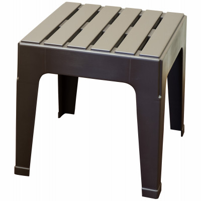 Big Easy Side Table, Stackable, Brown (6 pieces)