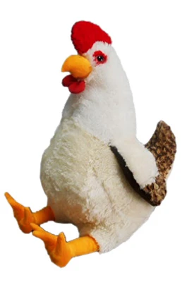 Toy Plush Chicken, 20 In.