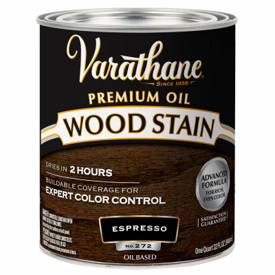 Espresso Premium Oil-Based Interior Wood Stain, Qt.