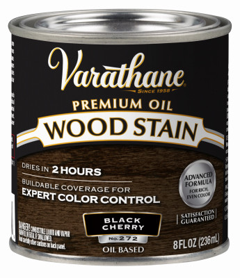 Black Cherry Premium Oil-Based Interior Wood Stain, 1/2-Pt.