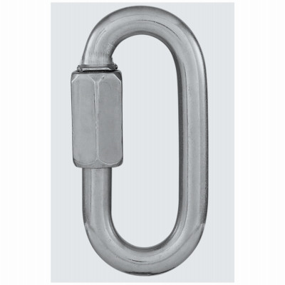 Quick Chain Link, Stainless Steel, 3/8 In.