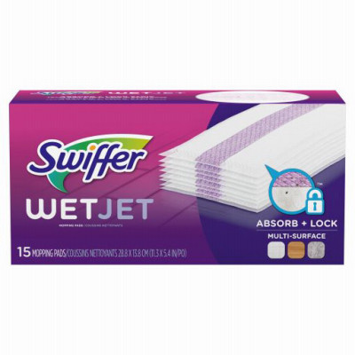 Wet Jet Refill Pads, 15-Ct.