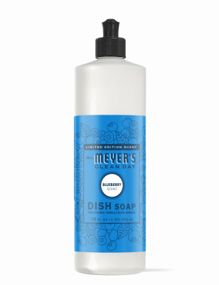 Liquid Dish Soap, Blueberry Scent, 12.5 oz.