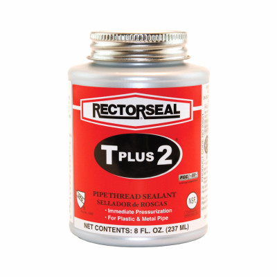 T Plus 2 Pipe Thread Sealant, 8-oz.