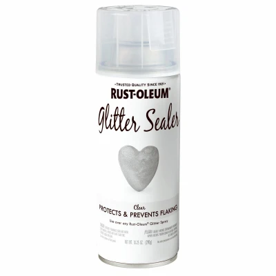 Specialty Glitter Spray Sealer, Clear, 10.25-oz.