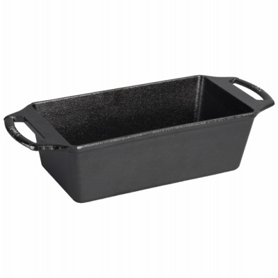 Seasoned Cast Iron Loaf Pan, 8.5 x 4.5 In.