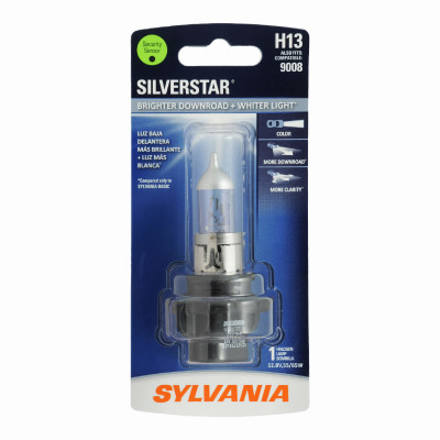H13 SilverStar Halogen Headlight Bulb, H13ST.BP