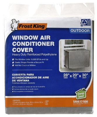 Outside Window Air Conditioner Cover, 28" W x 20" T x 30" D