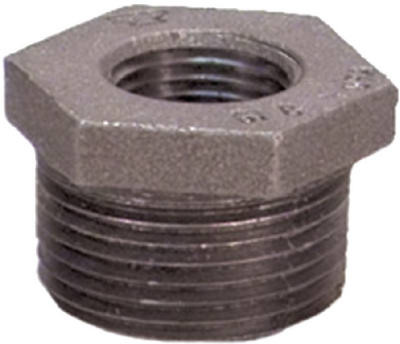 Black Pipe Hex Reducing Bushing, 1-1/4 x 3/4 In.