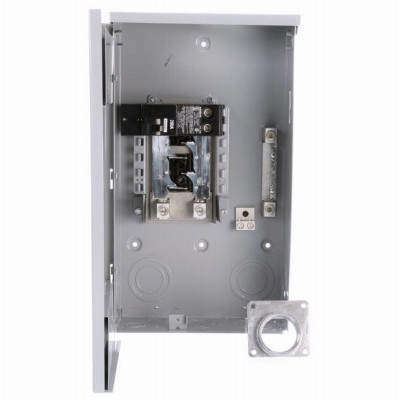 Load Center, 200-Amp, 4 Circuit, Main Breaker Installed