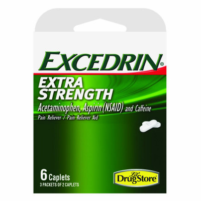 Excedrin Extra Strength Pain Reliever, 6-Ct.
