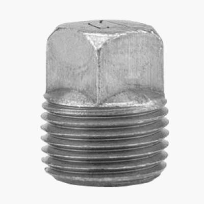 Black Pipe Plug, 1-1/4 In.
