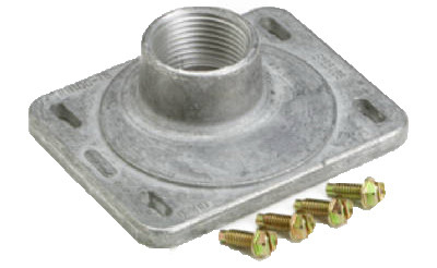 Weatherproof Meter Breaker Hub, Top Feed, 2-In.