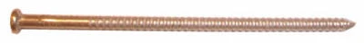 Siding Nails, Ring-Shank, Stainless Steel, 8D, 2-1/2 In., 1 Lb.