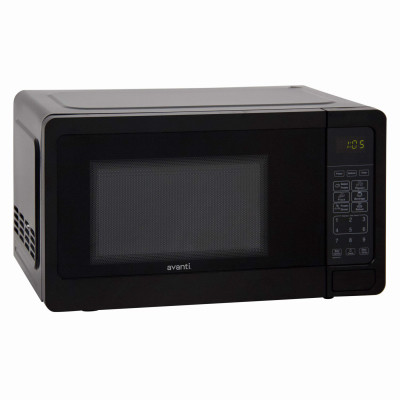 Avanti Countertop Microwave Oven, 0.7 cu. ft., in Black