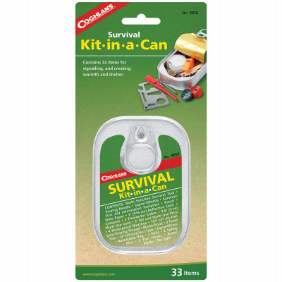 38-Pc. Survival Kit In A Can