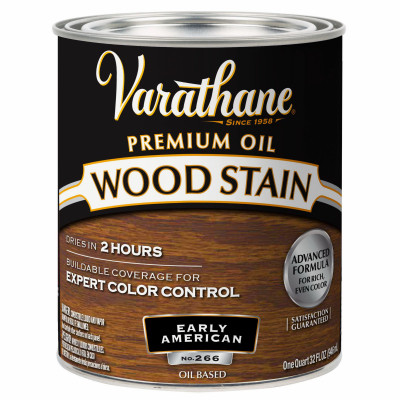 Early American Premium Oil-Based Interior Wood Stain, Qt.