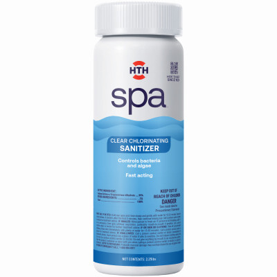 Spa Clear Chlorinating Sanitizer, 2.25-Lb. (6 pieces)
