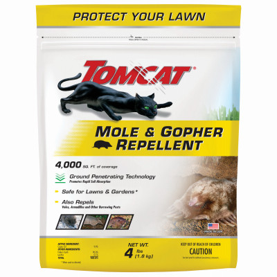 Tomcat Mole & Gopher Repellent Granule 4 LB