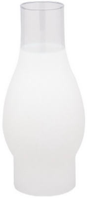 Frosted Glass Chimney, 8.5-In. (6 pieces)