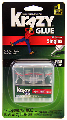 All Purpose Glue Singles, 4-Pk.
