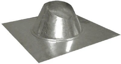 Roof Flashing, Rainproof, Galvanized, 8 In. (3 pieces)