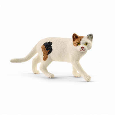 American Shorthair Cat Toy Animal Figure, Multi Color, Ages 3 & Up (5 pieces)