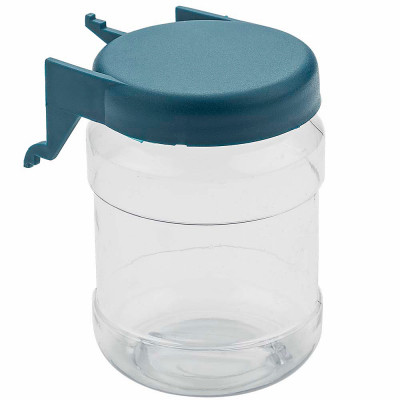 Pegboard Organizer Jars, Plastic, 2-Pk.
