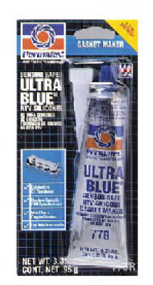 Ultra Blue RTV Silicone Gasket Maker, 3 oz.