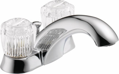 Classic Chrome 2-Lever Lavatory Faucet