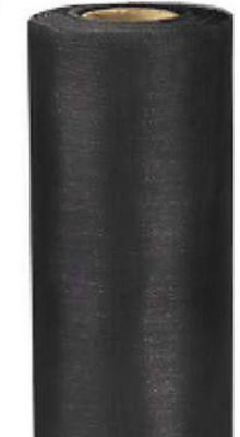 Pet-D-Fence Window Screen, Charcoal Polyester, 36 In. x 100 Ft.