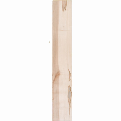 Square Edge Rustic Maple Wood Shelf, 8-In. x 4-Ft.