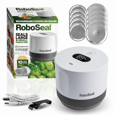 RoboSeal Rechargeable Mason Jar Sealer
