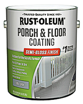Porch & Floor Urethane Finish, Semi-Gloss Dove Gray, 1-Gallon (2 pieces)