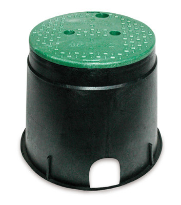 Underground Sprinkler Overlapping Irrigation Control Valve Box, 10-In.