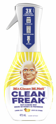 Clean Freak Deep Cleaning Multi Surface Mist Starter Kit, Lemon, 16 oz.