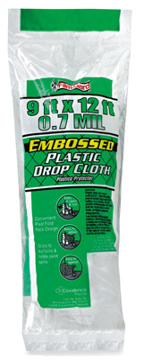 Medium-Duty Textured Drop Cloth, 9 x 12-Ft.