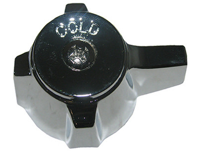 Cold Lever Faucet Handle, Chrome