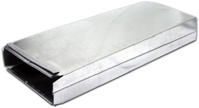 Range Hood Duct, Galvanized, 24 In., 1-Pc.